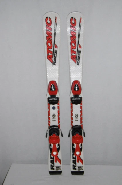 Atomic Ski " Race 7 " Top Junior Allround Carver 90 Cm + Bindung Neu
