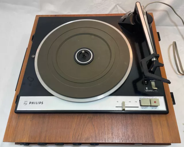 Philips AG 4245 Schallplattenspieler Retro 1966