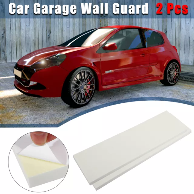 2 STÜCK AUTO Garage Wand Schutz Tür Stoßstange Schutz 400x120x15mm Weiß EUR  16,99 - PicClick DE