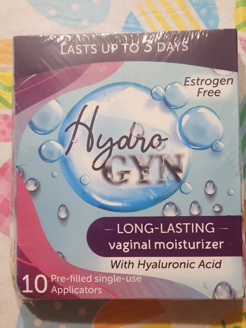 Hidratante vaginal Hydro GYN 10 aplicadores precargados. Totalmente nuevo sellado.