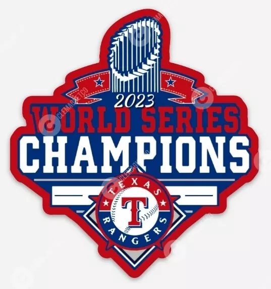 TEXAS RANGERS WORLD Series Champions 2023 MLB Baseball Texas