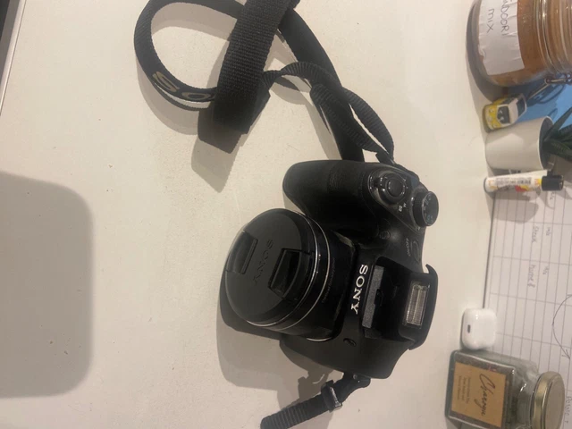 Sony Cyber-shot DSC-H300 20.1MP Digital Compact Camera With adjustable strap 