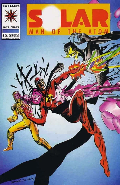 Solar, Man of the Atom #37 VF; Valiant | we combine shipping