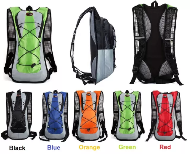 Light Backpack Cycling Running Hiking New Rucksack Great for Water Bladder