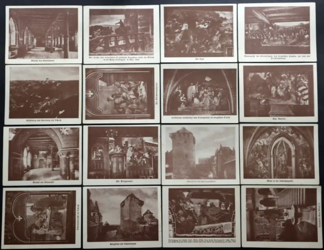 BURG 1921 "Historical Scenes" Rare large complete series German Notgeld