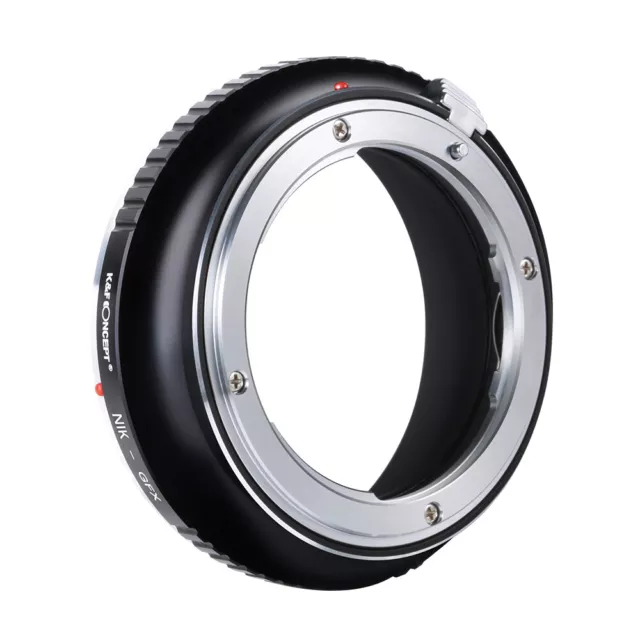 K&F Concept Lens Adapter for Nikon F Mount Lens to Fuji GFX Medium Format Camera 2