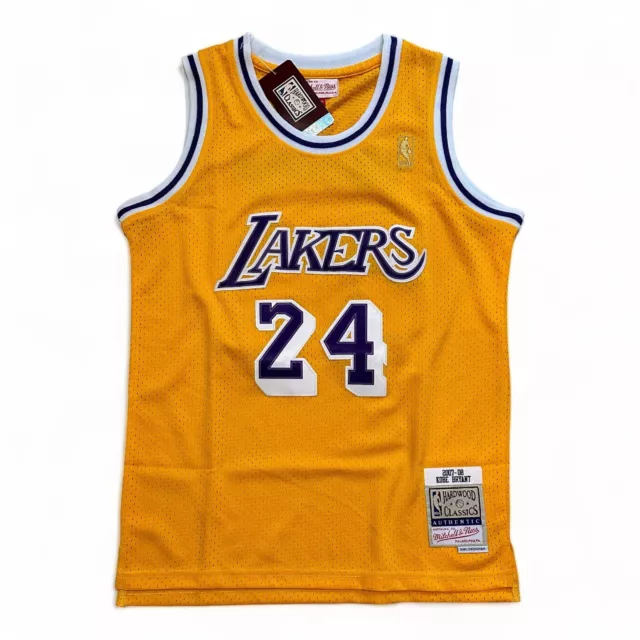 Kobe Bryant Lakers Mitchell & Ness Hardwood Classics Home Jersey - Youth Large