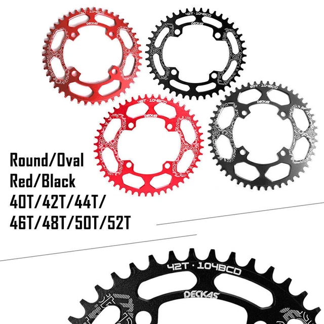 Pignon Plateau BMX AC Adventure Components 39T - Aluminium Noir - Neuf