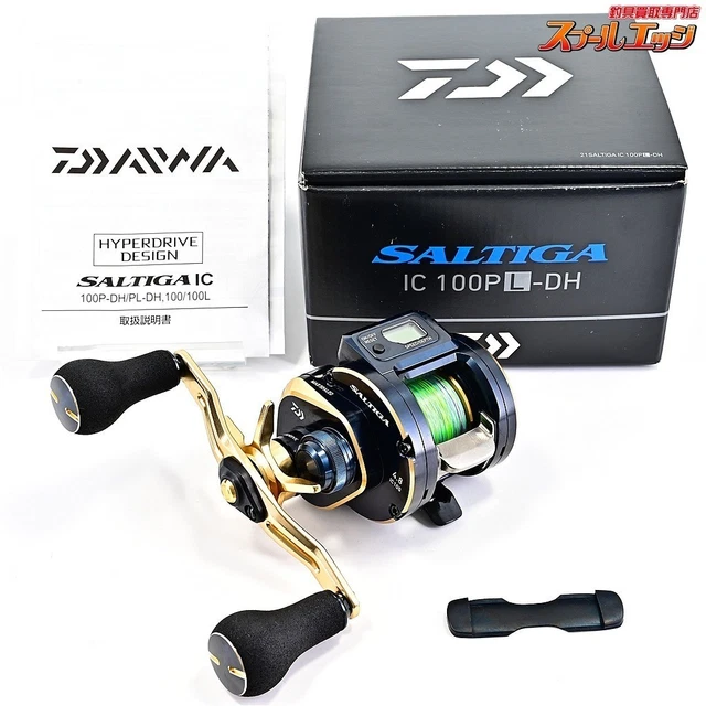 MINT】DAIWA 21 SALTIGA IC 100PL-DH Baitcast Reel From Japan