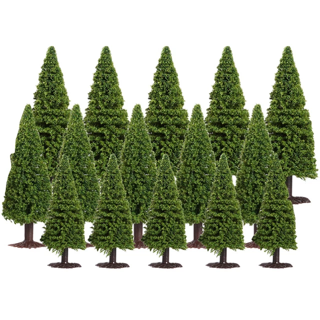 15 Pcs Wire Christmas Tree Decor Accessories Office Home Portable Sandbox