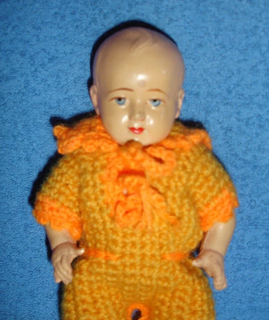 Rare Belle Poupée PETITCOLLIN COLINETTE En Celluloïd D Rare Belle Poupée PETITCOLLIN COLINETTE En Celluloïd D
