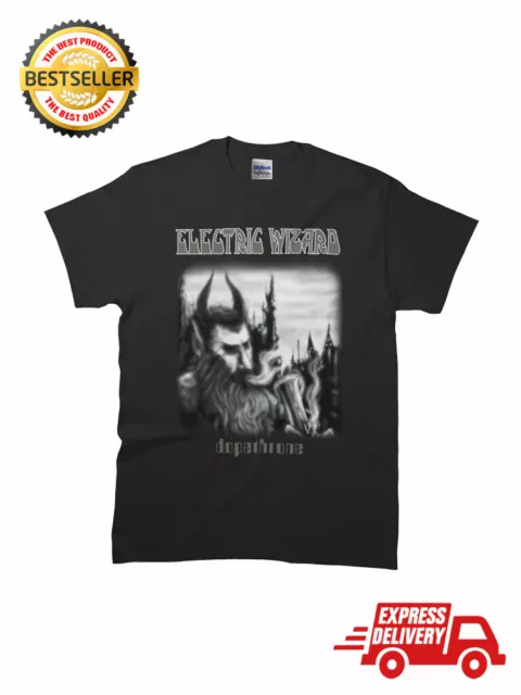 Electric Wizard Dopethrone Classic Old School UK Doom T-Shirt Size S to 2XL