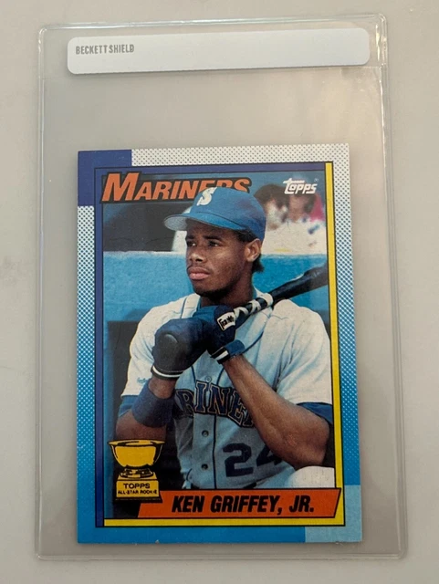 1990 Topps Baseball Ken Griffey Jr./RC/#336 Error Bloody Scar