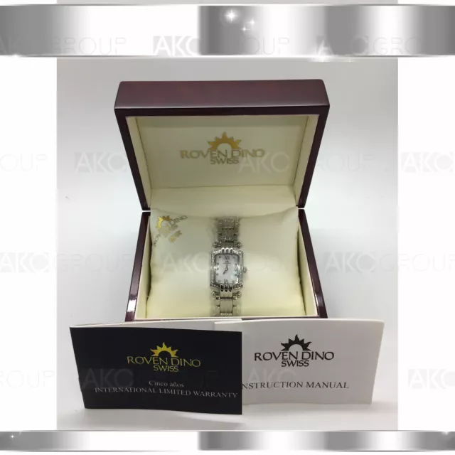 MONTRE POUR FEMME Roven Dino Primus Diamond 6007LDG02 nacr Movet