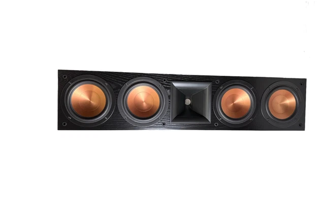 Klipsch RC-64 II Center Channel Speaker; Black Klipsch RC-64 II Center Channel Speaker; Black
