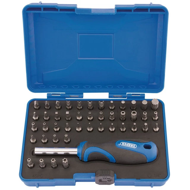 Set Cacciaviti Intercambiabili 18 Pezzi Draper - Professionale Con Isolamento E Tester