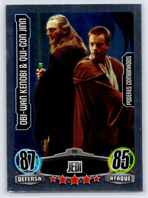 2019 Topps Star Wars Chrome Legacy Qui-Gon Jinn Darth Maul The Death of #23  pv4