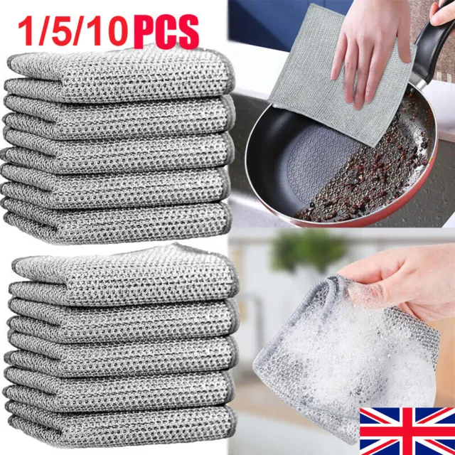  Multipurpose Wire Miracle Cleaning Cloths