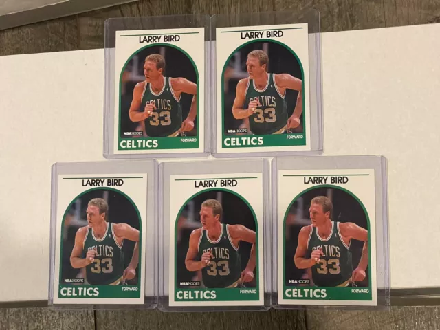 1989-1990 NBA Hoops Larry Bird #150 CG Graded 10 Boston Celtics HOF