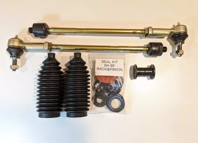 8p Steering Rack End Rebuild Kit & Tie Rod End -for Ford Falcon BA BF TRADE SPEC