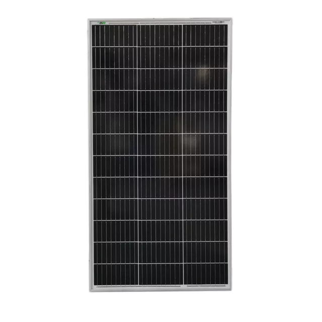 Panneau Solaire Photovoltaïque 100W 12V Monocristallin haut rendement 9 bus bar