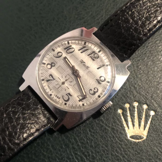 Russische " ZIM " Armbanduhr Handaufzug funktioniert Herrenarmbanduhr