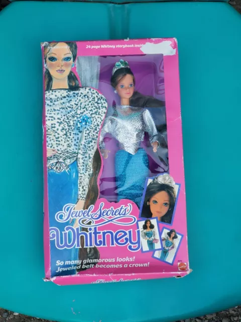 Barbie Jewel Secrets WHITNEY Doll 1986 Original Outfit Mint Mattel #3179