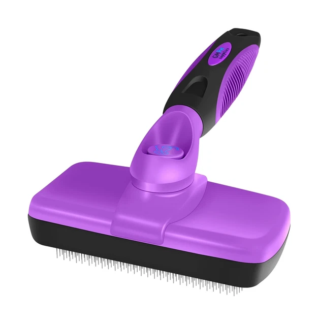 GM Pets™ Self Cleaning Grooming Brush | This is The Best Dog and Cat Brush fo...