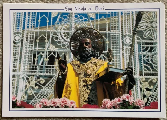 BARI cartolina formato grande SAN NICOLA