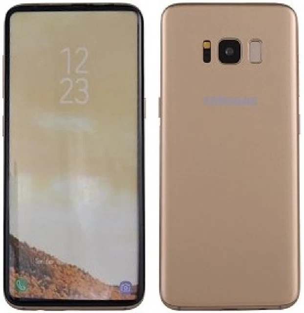 Dummy Samsung S8 Maple Gold Prima Schermata Telefono Finto Da Esposizione