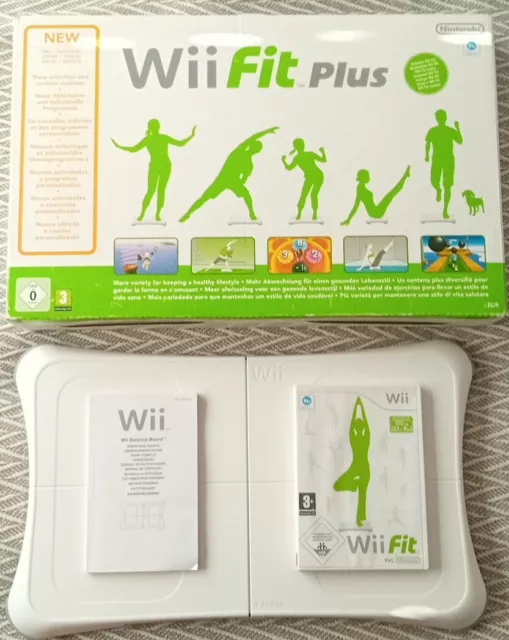 Nintendo Wii Fit Balance Board & Wii Fit Game. Tested, Cleaned & Plays Perfectly