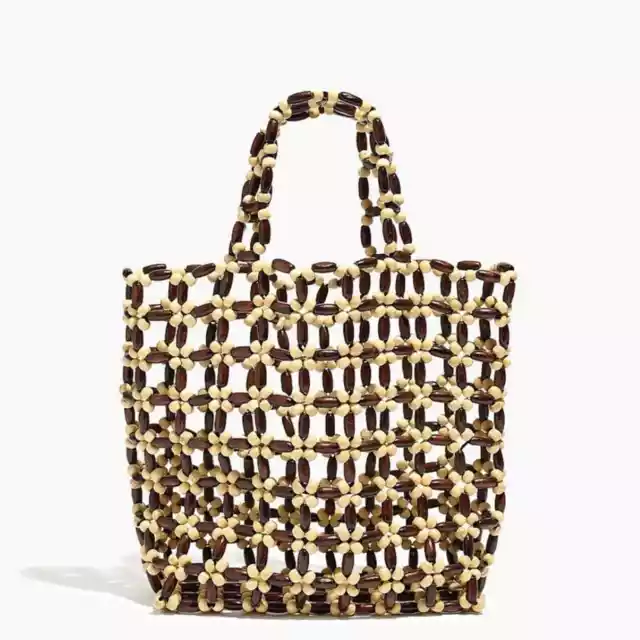 Madewell Small Transport Tote: Beaded Edition