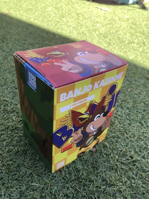 Youtooz Banjo Kazooie Vinyl Figure, 4.5” Action Figure, Banjo The Bear with  his Friend Kazooie The Red Bird - Youtooz Banjo Kazooie Figure Collection