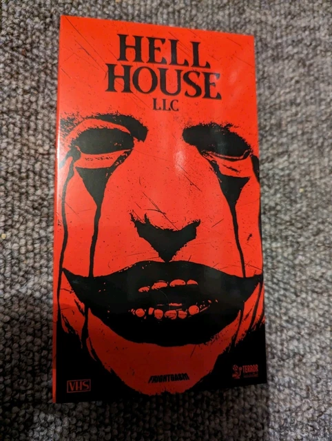 HELL HOUSE LLC Frightgasm VHS Video Movie Tape Red Rare Horror EUR