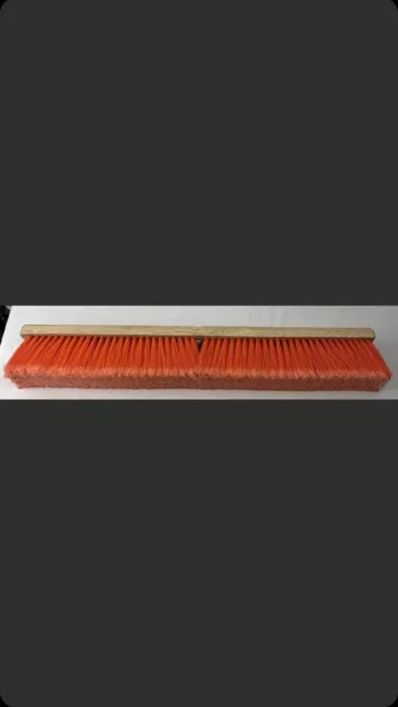 Carlisle 24 in. Flagged Fine Sweep Broom Head In Orange Model 4501424