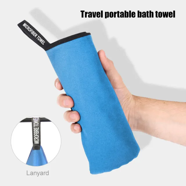 Microfiber Towel Quick Dry for Sports Beach Swim Travel Yoga Gym Super Absorbent