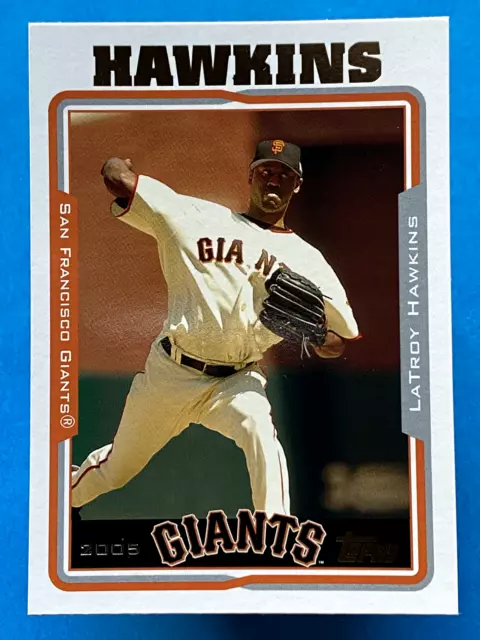 2005 Topps Updates & Highlights Latroy Hawkins #UH46
