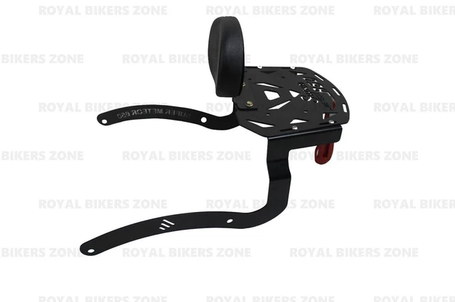 Top Box Et Porte-bagages Arrière AEspares Pour Royal Enfield Bear 650 - Acier, Noir