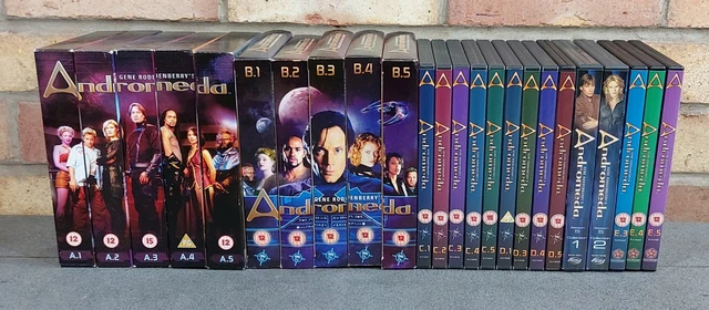 ANDROMEDA - COMPLETE Series 1-5 (Missing S4E2) - DVD £50.00 - PicClick UK