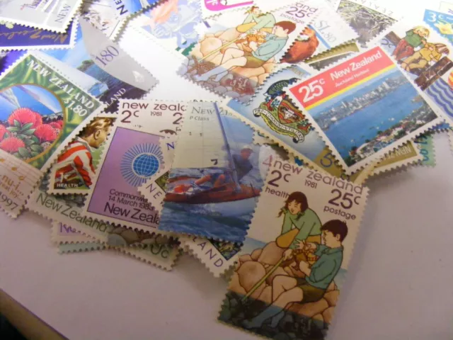 NEW ZEALAND....Lot of $44 f.v.Mint stamps,all different...Collection.. 2