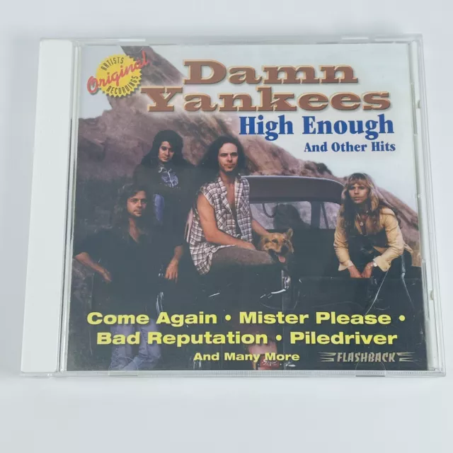 High Enough and Other Hits by Damn Yankees CD 2001 Flashback Ted Nugent