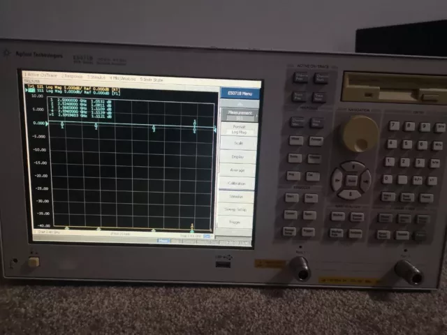 Agilent HP Keysight E5071B ENA RF Network Analyzer 300 kHz - 8.5 GHz
