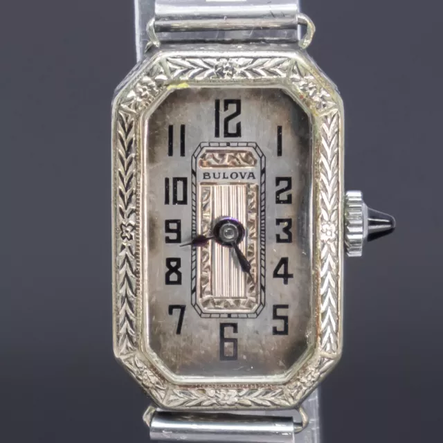 Vintage Bulova Bestie Ru Art Deco Watch #60471