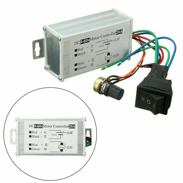 Dalazy DC Motor Speed Controller Brush Motor Driver Controls Module DC