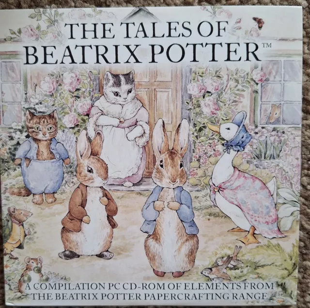 Create & Craft THE TALES of BEATRIX POTTER Compilation CD-ROM Printable