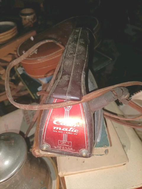 Ancien fer a repasser CALOR vintage - Collection