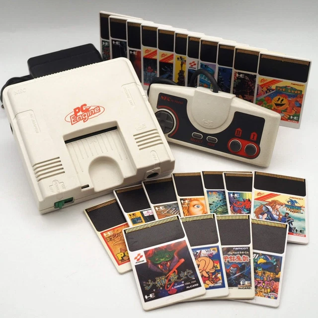 CONSOLE NEC PC ENGINE CORE GRAFX II NTSC-JAPAN  COMPLETE WITH Manual Good Condition 4904323918188