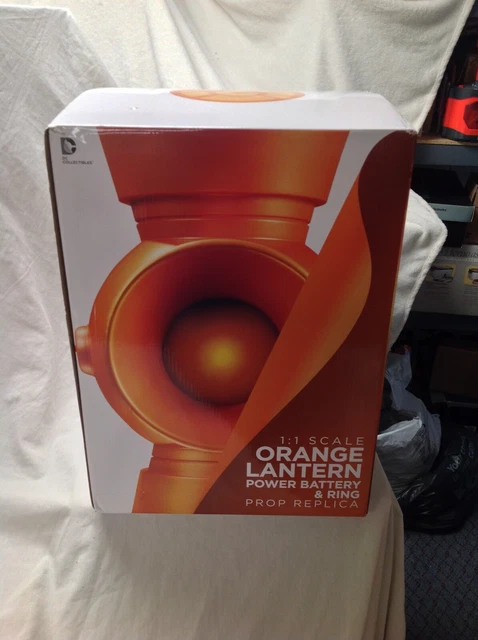 Orange Lantern Power Battery Ring Prop 1:1 Scale Fac Sealed -Green Lantern-Mt/Nm