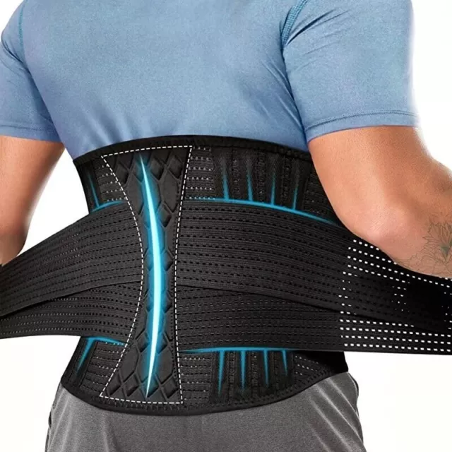 Cinturón de soporte lumbar delgado y transpirable para entrenador de cintura gimnasio cinturón para hombre y mujer