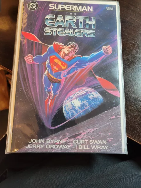 Superman: Earth Stealers 1 John Byrne Story Ordway Cover - Never Opened New  Dc 2